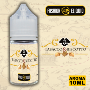 AROMA TABACCO E BISCOTTO 10ml in flacone 30ml